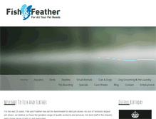 Tablet Screenshot of fishandfeather.com.au